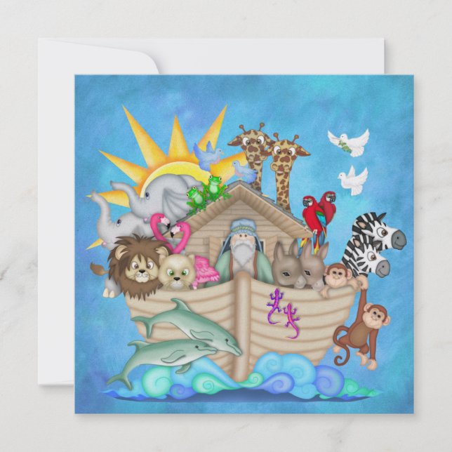 Noah's Ark - SRF Invitation (Front)