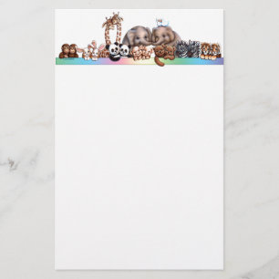 Noah's Ark stationery
