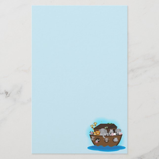 Noah's Ark Stationery (Front)