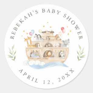 Noah's Ark Sticker Label