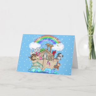 Noah's Ark Thank You Notes