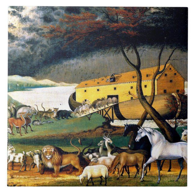 Noah's Ark Tile (Front)