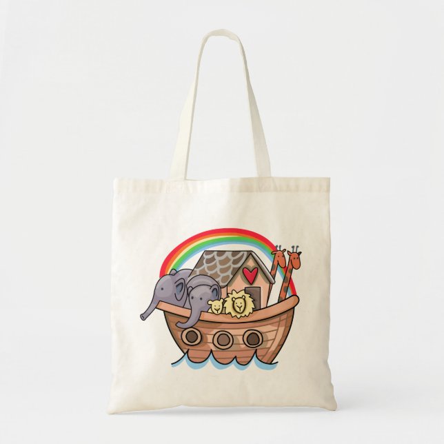 Noah's Ark Tote Bag (Front)