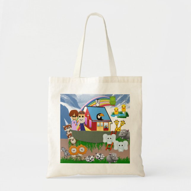 Noah's Ark Tote Bag (Front)