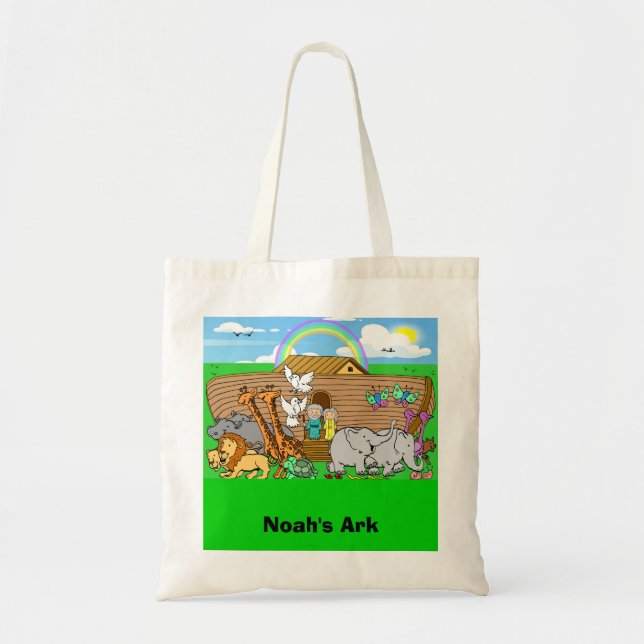 Noah's Ark Tote Bag (Front)