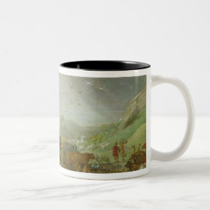 Noah's Ark Two-Tone Coffee Mug