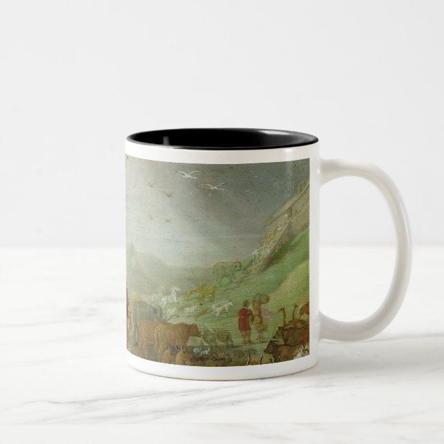 Noah's Ark Two-Tone Coffee Mug (Right)