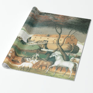 Noah's Ark Wrapping Paper