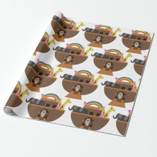 Noah's Ark Wrapping Paper
