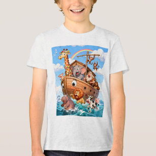 Noah's Great Ark Adventure- 4th  Tri-Blend Shirt