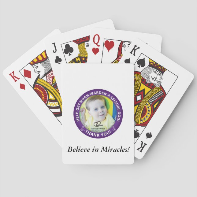 Noah's Miracle Playing Cards (Back)