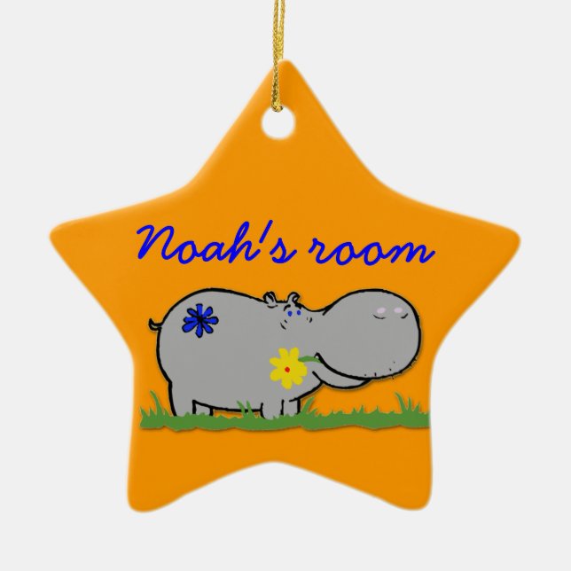 Noah's room ceramic tree decoration (Front)
