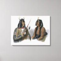 Noapeh, an Assiniboin Indian and Psihdja-Sahpa, a