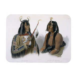 Noapeh, an Assiniboin Indian and Psihdja-Sahpa, a Magnet