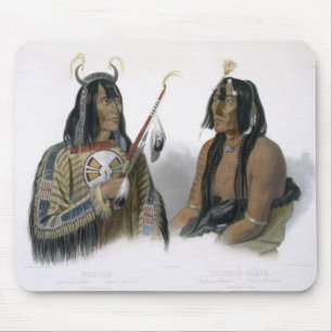 Noapeh, an Assiniboin Indian and Psihdja-Sahpa, a Mouse Mat
