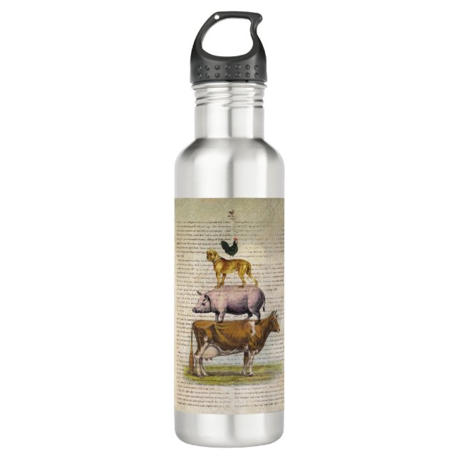 NOB10 Farm Stand A1.tif 710 Ml Water Bottle (Front)
