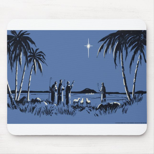 NOB160 Nativity 2.tif Mouse Mat (Front)