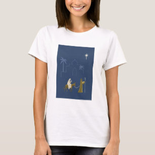NOB161 Mary and Joseph.tif T-Shirt