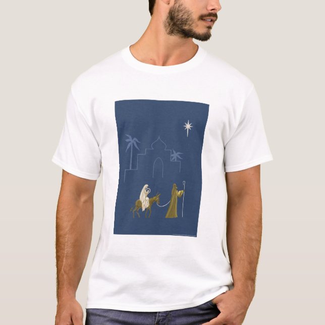 NOB161 Mary and Joseph.tif T-Shirt (Front)