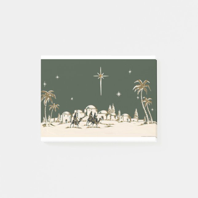 NOB164 Three Wise Men.tif Post-it Notes (Front)