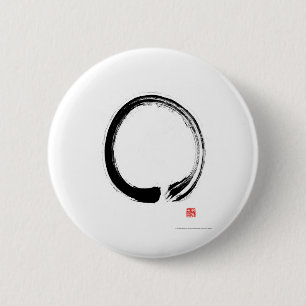 NOB55 Zen 1.tif 6 Cm Round Badge