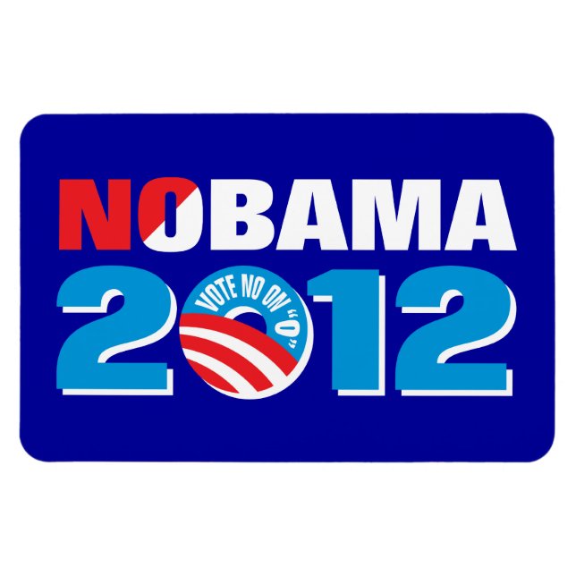 NOBAMA 2012 MAGNET (Horizontal)