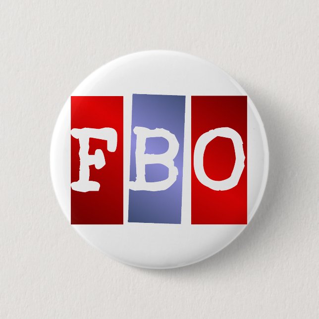 Nobama 6 Cm Round Badge (Front)