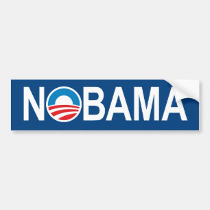 NOBAMA Anti Obama Bumper Sticker