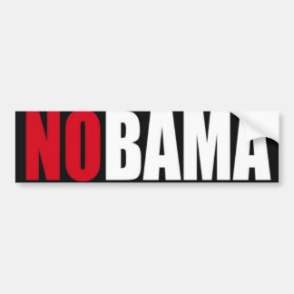 NOBAMA Bumper Sticker