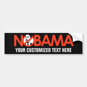 NOBAMA BUMPER STICKER