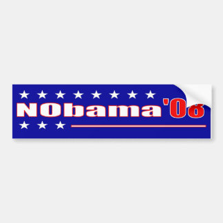 NObama Bumper Sticker