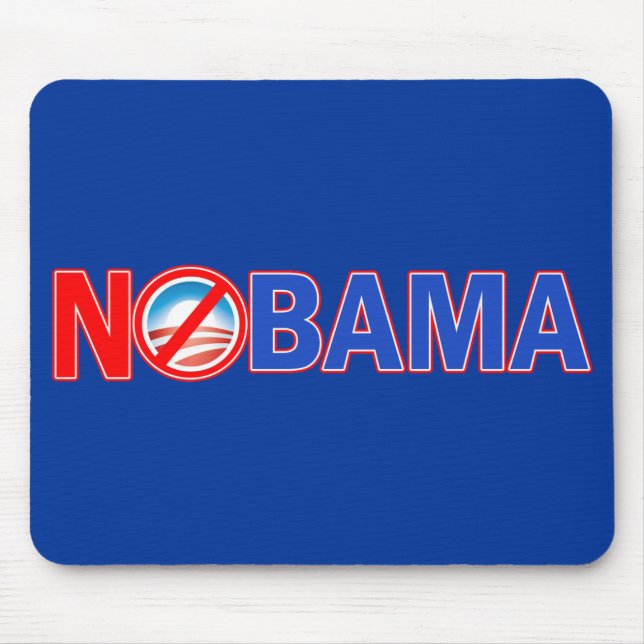 Nobama Hats, Mugs, Hoodies, T shirts Mouse Mat (Front)