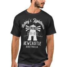 Nobby's Lighthouse Australia Distressed Vacation