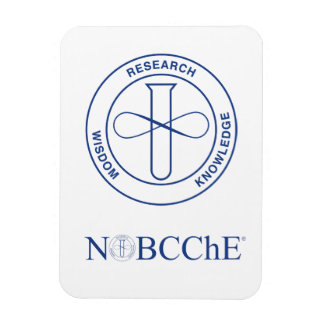 NOBCChE Magnet - Blue logo
