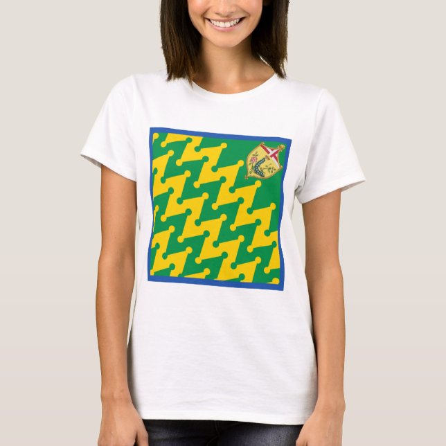 Nobile Contrada del Bruco (Caterpillar) Palio T-Shirt (Front)