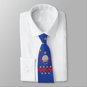 Nobile Contrada del Nicchio (Seashell) Tie