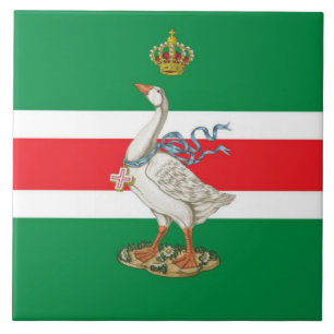 Nobile Contrada dell' Oca (Goose) Palio Tile