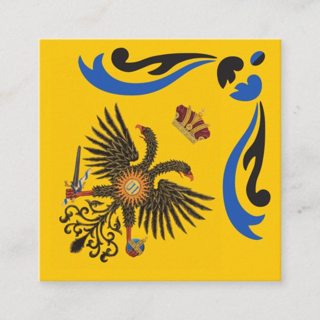 Nobile Contrada dell'Aquila Palio di Siena (Eagle) Enclosure Card (Front)