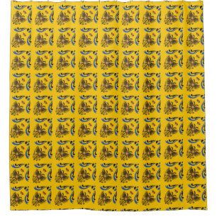 Nobile Contrada dell'Aquila Palio di Siena (Eagle) Shower Curtain
