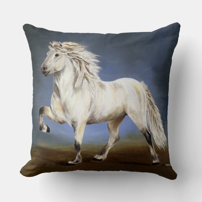 Nobility ~ Icelandic horse Cushion (Front)