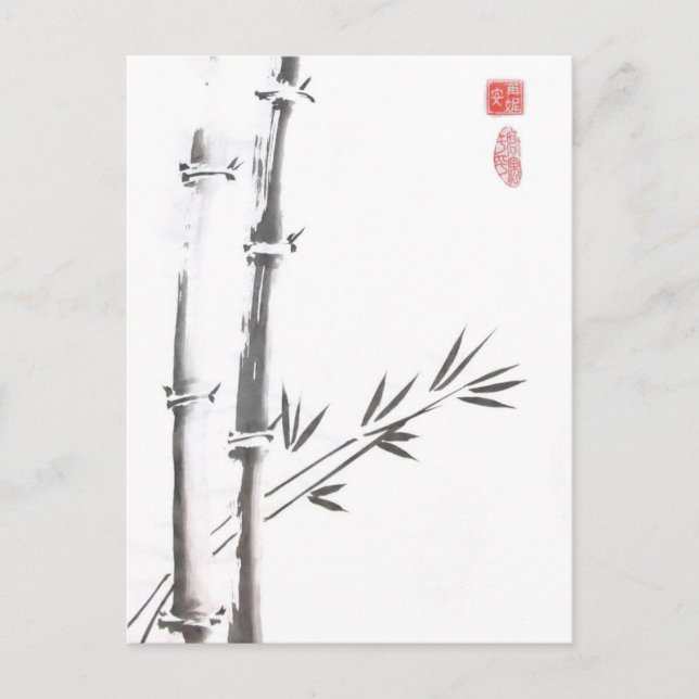 Noble Bamboo Postcard (Front)