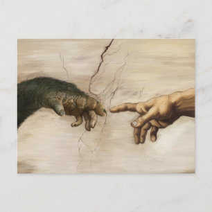 Noble Beasts - Creation of Apekind Postcard