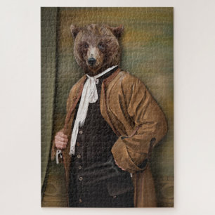 Noble Beasts - Dandy Bear Jigsaw Puzzle