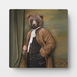 Noble Beasts - Dandy Bear Plaque