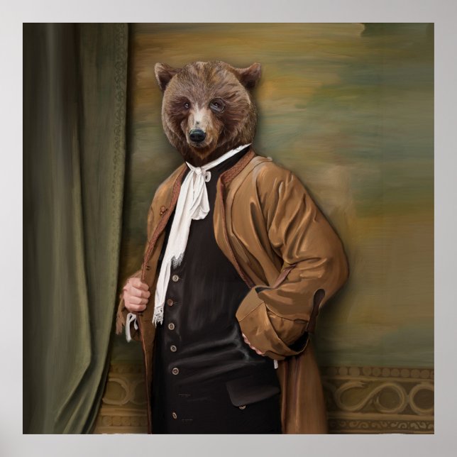 Noble Beasts - Dandy Bear Poster (Front)