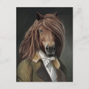Noble Beasts - Dandy Horse Postcard