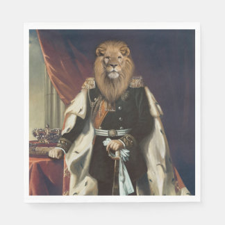 Noble Beasts - Dandy Lion Napkin