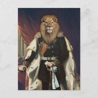 Noble Beasts - Dandy Lion  Postcard