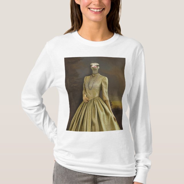 Noble Beasts - Dandy Ostrich T-Shirt (Front)