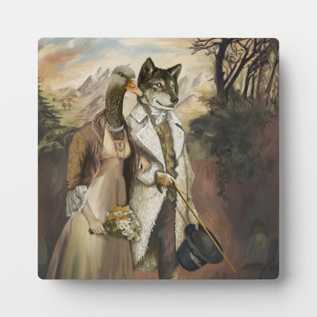 Noble Beasts - Wolf in Sheep's Clothing  Plaque (Front)